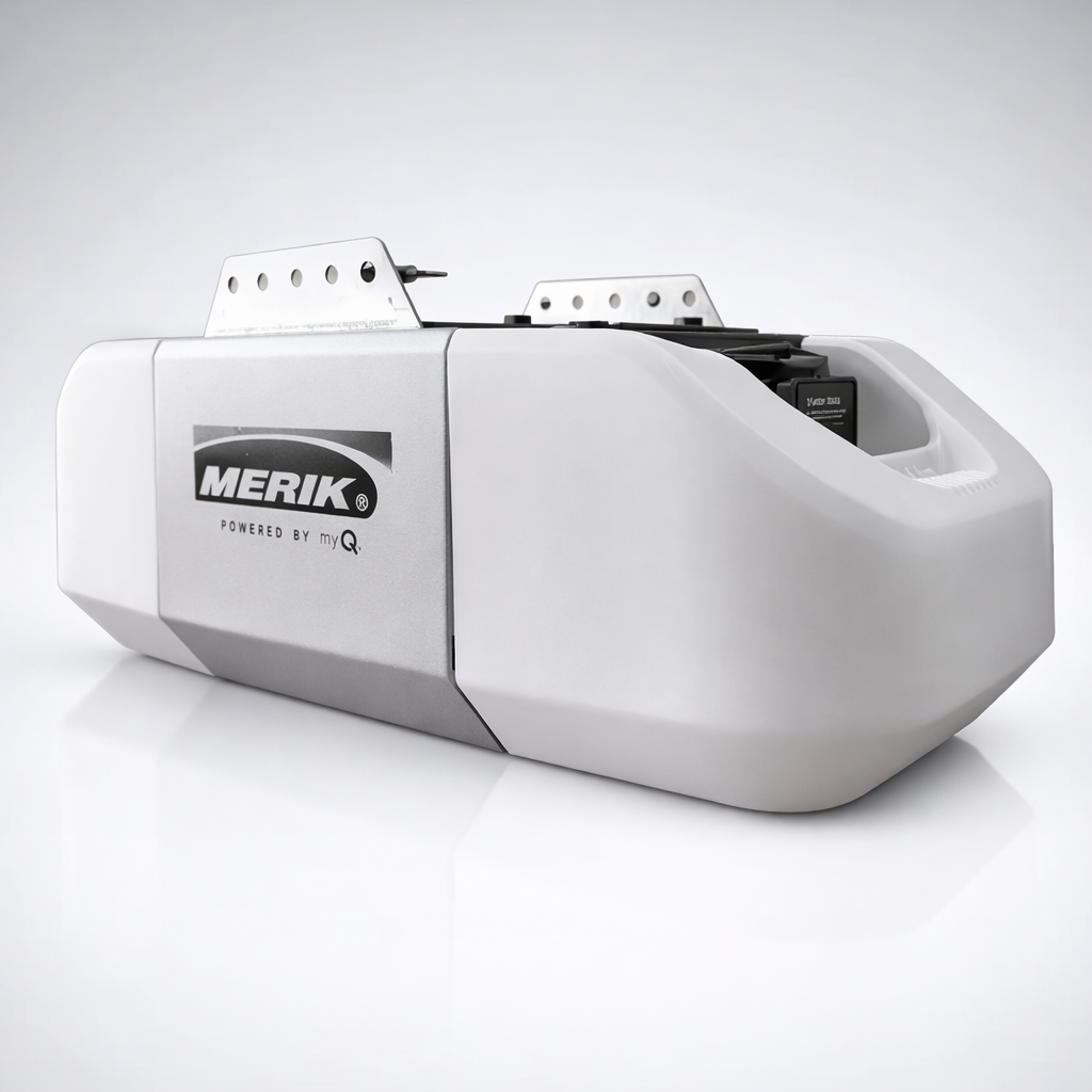 MERIK 7512W / OPERADOR / ¾ HP USO RESIDENCIAL / 120 V 60 HZ, MOTOR 24VDC / CONECTIVIDAD WI-FI Y BLUETOOTH COMPATIBLE MYQ.