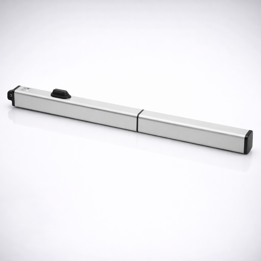 BFT P4.5 / PISTÓN / 500KG. / 110 - 120 VCA 50/60 HZ / SISTEMA HIDRÁULICO USO INDUSTRIAL ROBUSTO, SOPORTES ARTICULADOS, SILENCIOSO/ VASTAGO, HERRAJES, TARJETA ELECTRÓNICA, 2 TRANSMISORES MITTO, CHAPA.