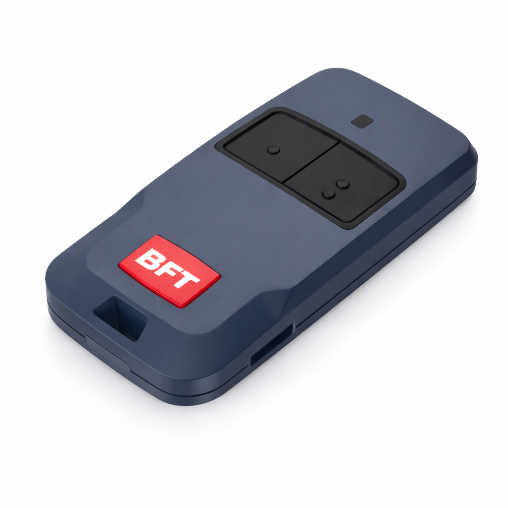 BFT MITTO COOL C2  / TRANSMISOR / CONTROL / 2 CANALES / 433 MHZ / 12 V / CONTROL REMOTO PARA AUTOMATISMOS BFT, TECNOLOGÍA DE CÓDIGO RODANTE, COMPATIBLE CON RECEPTORES BFT.