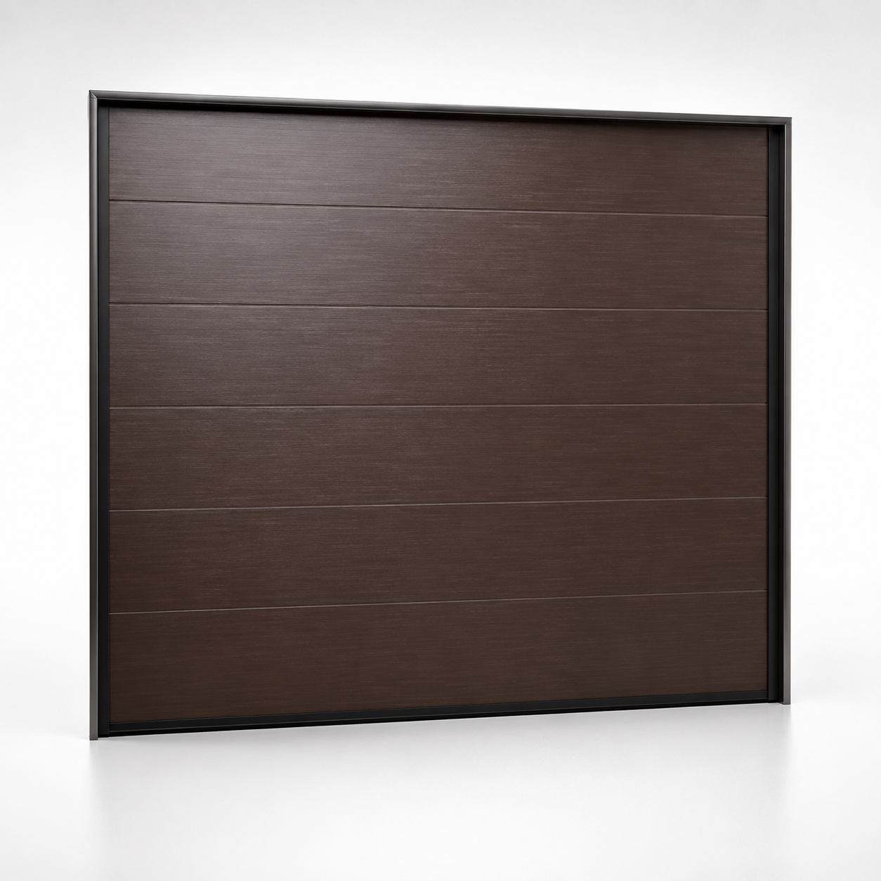 18' X 20' SECCION RAYAS CHOCOLATE RAL 8014 11.85X500